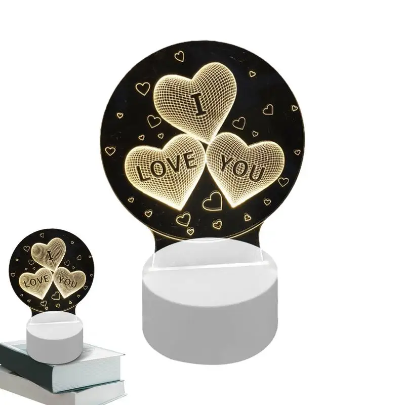 LED Heart Light Clear Acrylic Heart Shaped LED Light Romantic Room Decor Heart Bedroom Decor Cute Nightlight With Non-slip Base
LED Heart Light Clear Acrylic Heart Shaped LED Light Romantic Room Decor Heart Bedroom Decor Cute Nightlight With Non-slip Base
