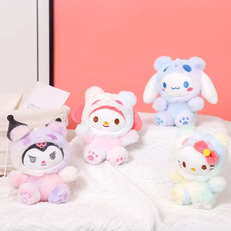 Sanrio Hello Kitty Kuromi Cinnamoroll Plush Dolls Keychain Bag Pendant Cartoon Key Chains Kids Toys Anime Kawaii Birthday Gifts
Sanrio Hello Kitty Kuromi Cinnamoroll Plush Dolls Keychain Bag Pendant Cartoon Key Chains Kids Toys Anime Kawaii Birthday Gifts