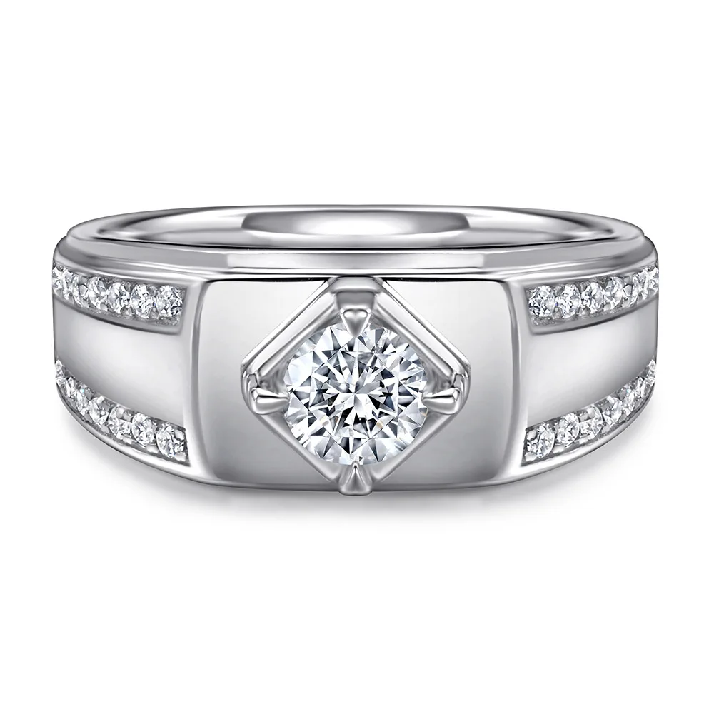 New fashion trend s925 silver inlaid 5A zircon men's explosive style exaggerated personality domineering ring
New fashion trend s925 silver inlaid 5A zircon men's explosive style exaggerated personality domineering ring