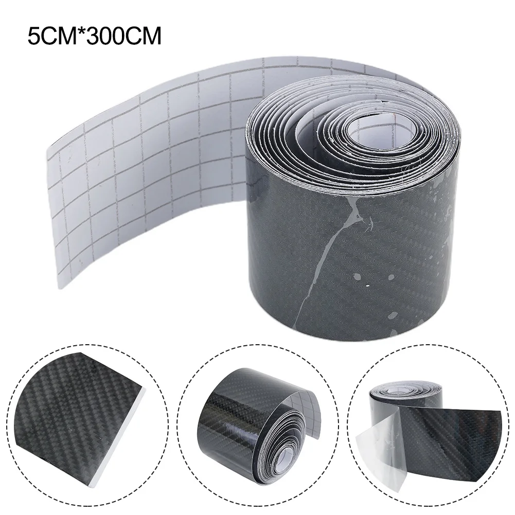 Trim Car Door Sill Protector Strip Automobile Roofs 5cmx3M Black Carbon Fiber High Quality 3D Bumpers Dashboards
Trim Car Door Sill Protector Strip Automobile Roofs 5cmx3M Black Carbon Fiber High Quality 3D Bumpers Dashboards
