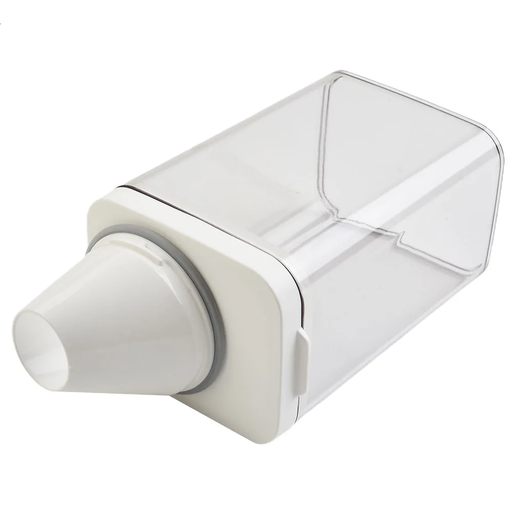 Washing Dispenser Soap Dispenser Transparent Up Powder Container White Laundry Washing Plastic Soap Detergents
Washing Dispenser Soap Dispenser Transparent Up Powder Container White Laundry Washing Plastic Soap Detergents