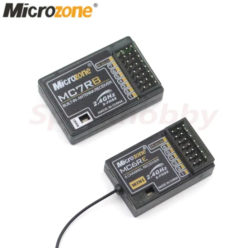 MicroZone MC7RB MC6RE Mini Receiver 2.4G 6CH Suitable for MicroZone MC6C MC7/8B/10 Remote Control Fixed wing Quadcopter Drones
MicroZone MC7RB MC6RE Mini Receiver 2.4G 6CH Suitable for MicroZone MC6C MC7/8B/10 Remote Control Fixed wing Quadcopter Drones