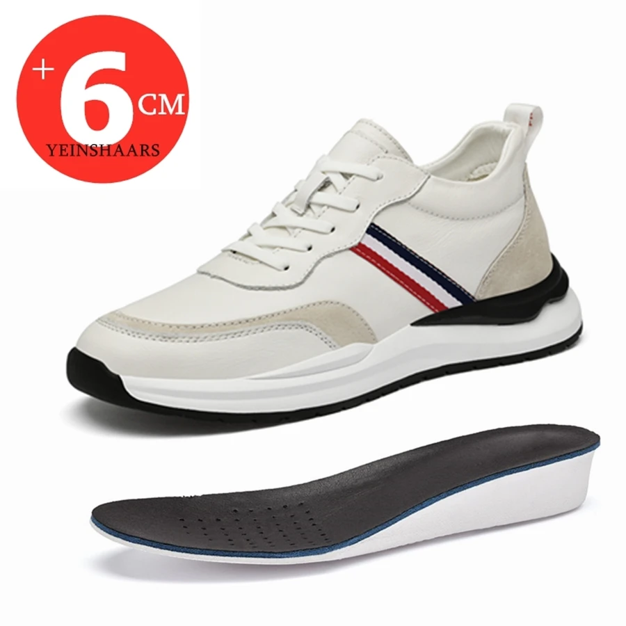 Genuine Leather Heightening Shoes Man Elevator Shoes Height Increase Insole 6CM Men Lift Sneakers Leisure Sports Taller Shoes
Genuine Leather Heightening Shoes Man Elevator Shoes Height Increase Insole 6CM Men Lift Sneakers Leisure Sports Taller Shoes