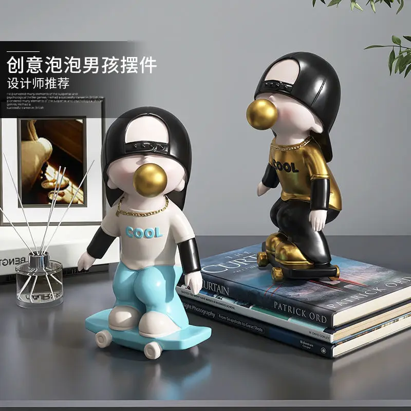 Light Luxury Boy's Living Room Desktop Decorations Children's Room Bedroom Decorations Healing Boy
Light Luxury Boy's Living Room Desktop Decorations Children's Room Bedroom Decorations Healing Boy