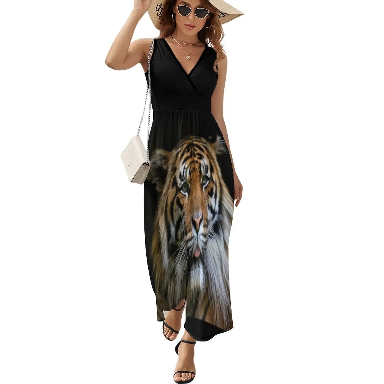 Sumatran Tiger 2 Sleeveless Dress dress women summer 2024 dresses ladies 2024 summer dresses for woman 2024 Dress vintage
Sumatran Tiger 2 Sleeveless Dress dress women summer 2024 dresses ladies 2024 summer dresses for woman 2024 Dress vintage