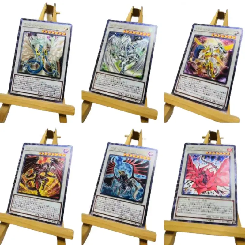 6Pcs/set Yu Gi Oh Cards 5DS UTR Stardust Dragon Red Dragon Archfiend Black Rose Anime Game Collection Coarse Flash Card Toy Gift
6Pcs/set Yu Gi Oh Cards 5DS UTR Stardust Dragon Red Dragon Archfiend Black Rose Anime Game Collection Coarse Flash Card Toy Gift