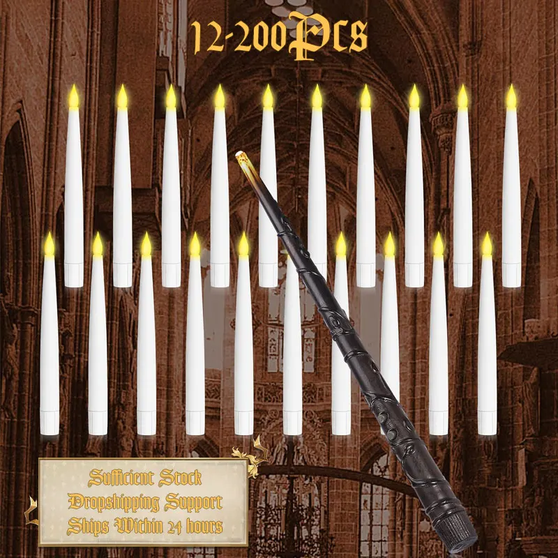 12/200 шт. светодиодный плавающие свечи с волшебной палочкой, мерцающие беспламенные Свечи, теплые фотоконусные свечи, для рождества, свадьбы
12/200 шт. светодиодный плавающие свечи с волшебной палочкой, мерцающие беспламенные Свечи, теплые фотоконусные свечи, для рождества, свадьбы