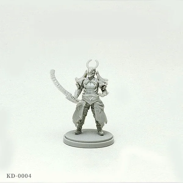 

38MM Resin Soldier model kits figure colorless and self-assembled KD-0004