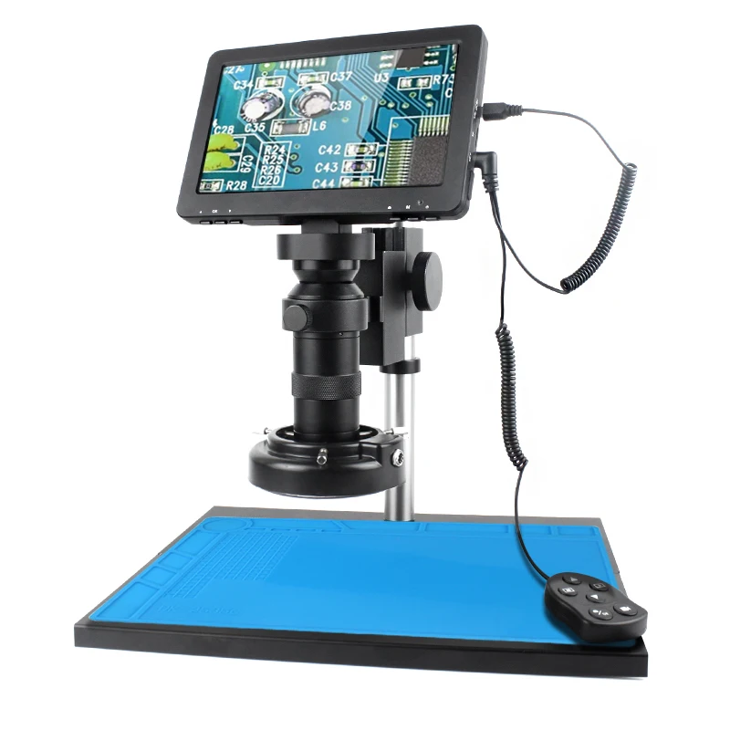 7 inch LCD Digital Microscope HD USB Electronic Video Microscope 130X Microscope Lens Microscope Camera for mobile phone repair
7 inch LCD Digital Microscope HD USB Electronic Video Microscope 130X Microscope Lens Microscope Camera for mobile phone repair