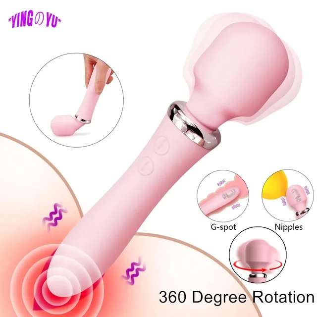 Magic-Wand Vibromasseur AV Stick pour femme, jouet sexuel, gode vibrant point G, anticlitoris vaginal, produits pour adultes, injuste, le plus récent, 18 1