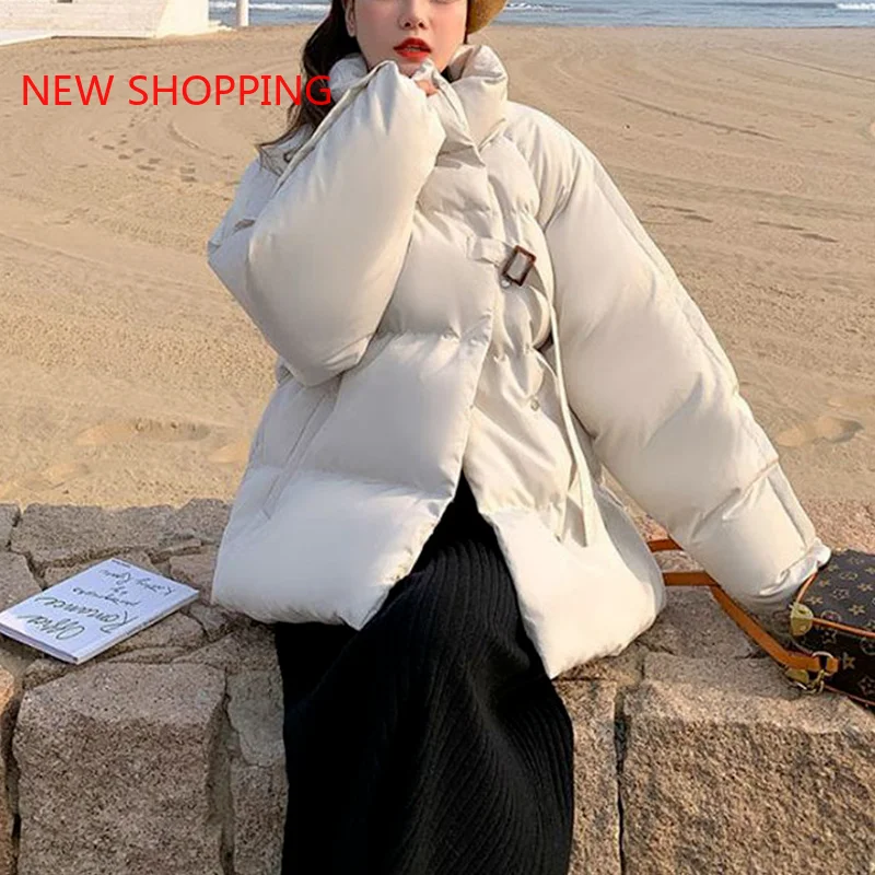 Solid Violet Color New Short Winter Jacket Women Warm Cotton Jackets Parkas Female Casual Loose Outwear Korean Padded Coats
Solid Violet Color New Short Winter Jacket Women Warm Cotton Jackets Parkas Female Casual Loose Outwear Korean Padded Coats