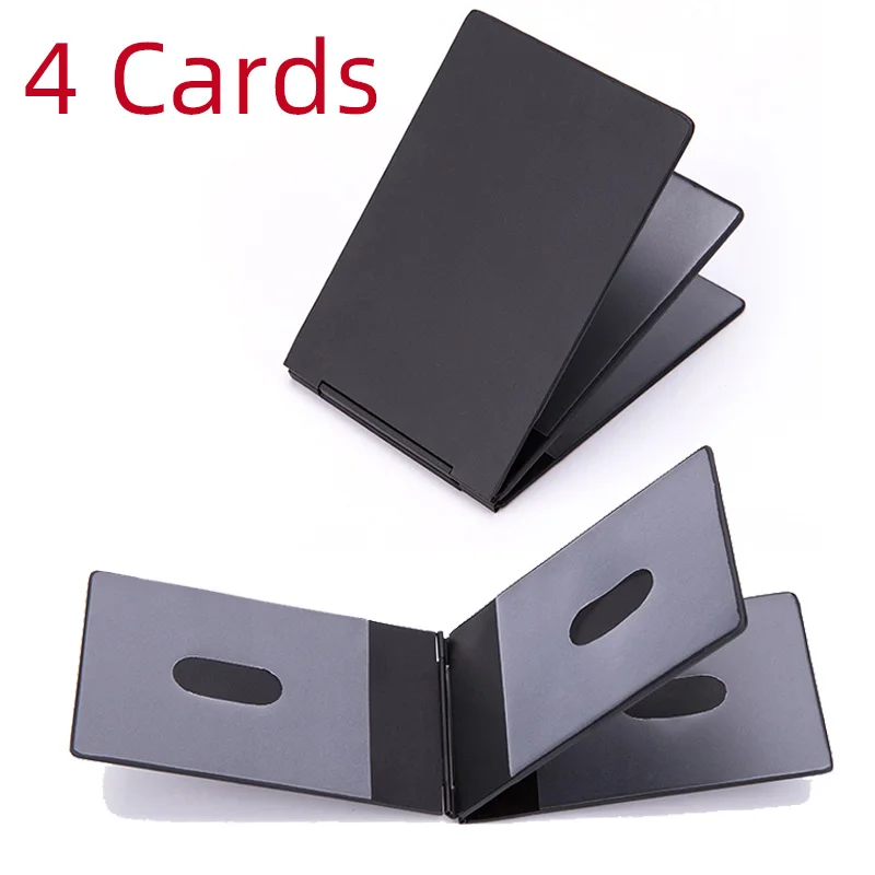 

4 Cards Aluminum Driver License Cover Ultrathin Car Driver License Holder Photo ID Credit Card Case Men Business Card Wallet New