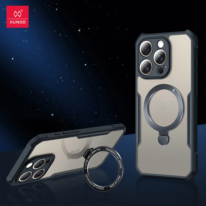 Xundd Case For iPhone 15 Pro Max 15 Pro Plus + Magnetic Holder Case For Wireless Charging Airbag Shockproof Shell Lens Protect
Xundd Case For iPhone 15 Pro Max 15 Pro Plus + Magnetic Holder Case For Wireless Charging Airbag Shockproof Shell Lens Protect