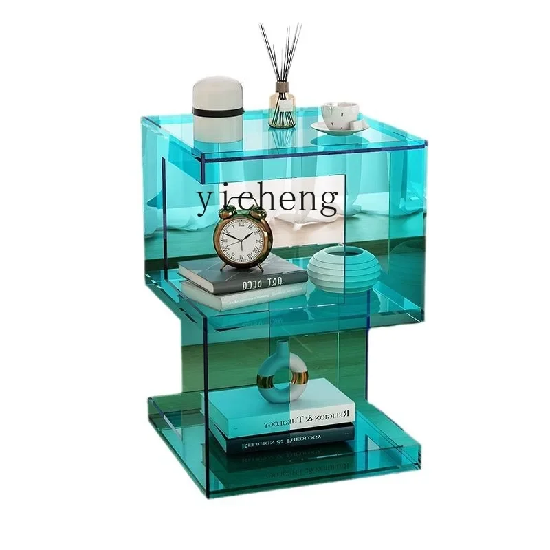 ZK Acrylic Sofa Creative Living Room Storage Rack Simple Bedroom Simple Coffee Table
ZK Acrylic Sofa Creative Living Room Storage Rack Simple Bedroom Simple Coffee Table