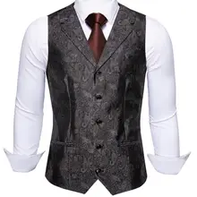 Clearance Brand Mens Vests Grey Blue Black Waistcoat Vest Tie Pocket Square Cufflinks for Men Dress Suit Business Office Daily
Clearance Brand Mens Vests Grey Blue Black Waistcoat Vest Tie Pocket Square Cufflinks for Men Dress Suit Business Office Daily
