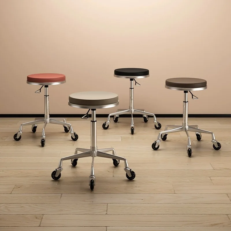 Hairdressing stool pulley can be rotated and lifted. Hairstylist's stool is specially designed for manicure and beauty stool, ba
Hairdressing stool pulley can be rotated and lifted. Hairstylist's stool is specially designed for manicure and beauty stool, ba