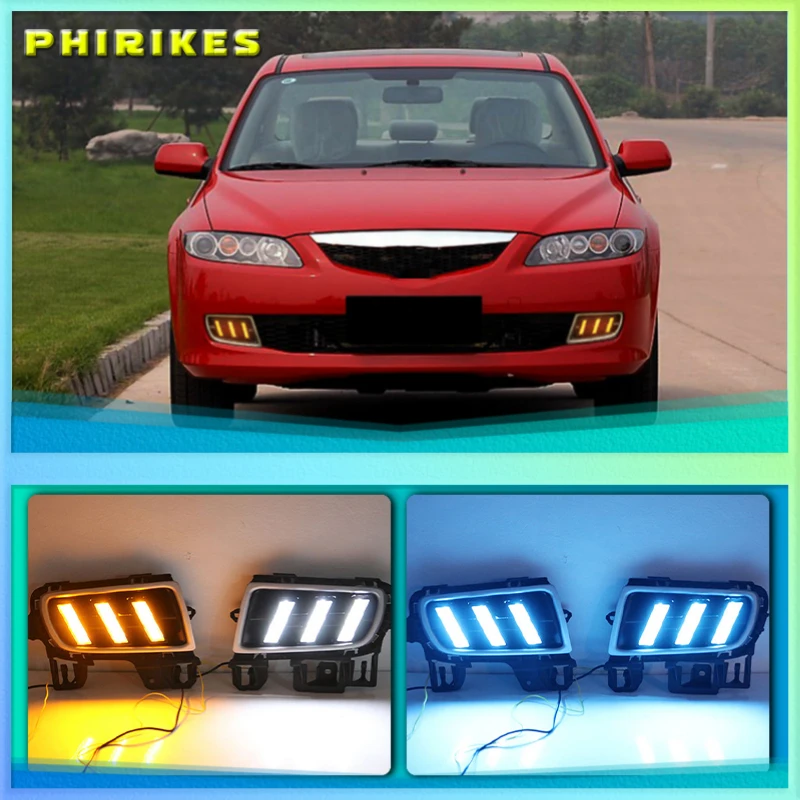 1 пара для Mazda 6 Mazda6 2006-2009, передняя Автомобильная мигающая деталь, ходовые огни DRL, противотуманная фара дневного света, ходовой свет
1 пара для Mazda 6 Mazda6 2006-2009, передняя Автомобильная мигающая деталь, ходовые огни DRL, противотуманная фара дневного света, ходовой свет