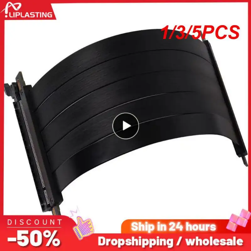 1/3/5PCS Full Speed 3.IE X16 Riser Cable Graphics Card Extension Cable PCI Express Riser Shielded Extender with antijam for GPU
1/3/5PCS Full Speed 3.IE X16 Riser Cable Graphics Card Extension Cable PCI Express Riser Shielded Extender with antijam for GPU