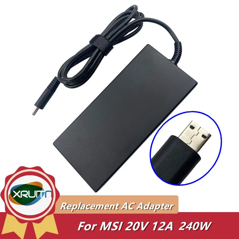 Replacement 20V 12A 240W AC Adapter for MSI Creator Z16P B12UHST GE66 Raider 11UE-642 Gaming Laptop Power Supply A20-240P2A
Replacement 20V 12A 240W AC Adapter for MSI Creator Z16P B12UHST GE66 Raider 11UE-642 Gaming Laptop Power Supply A20-240P2A