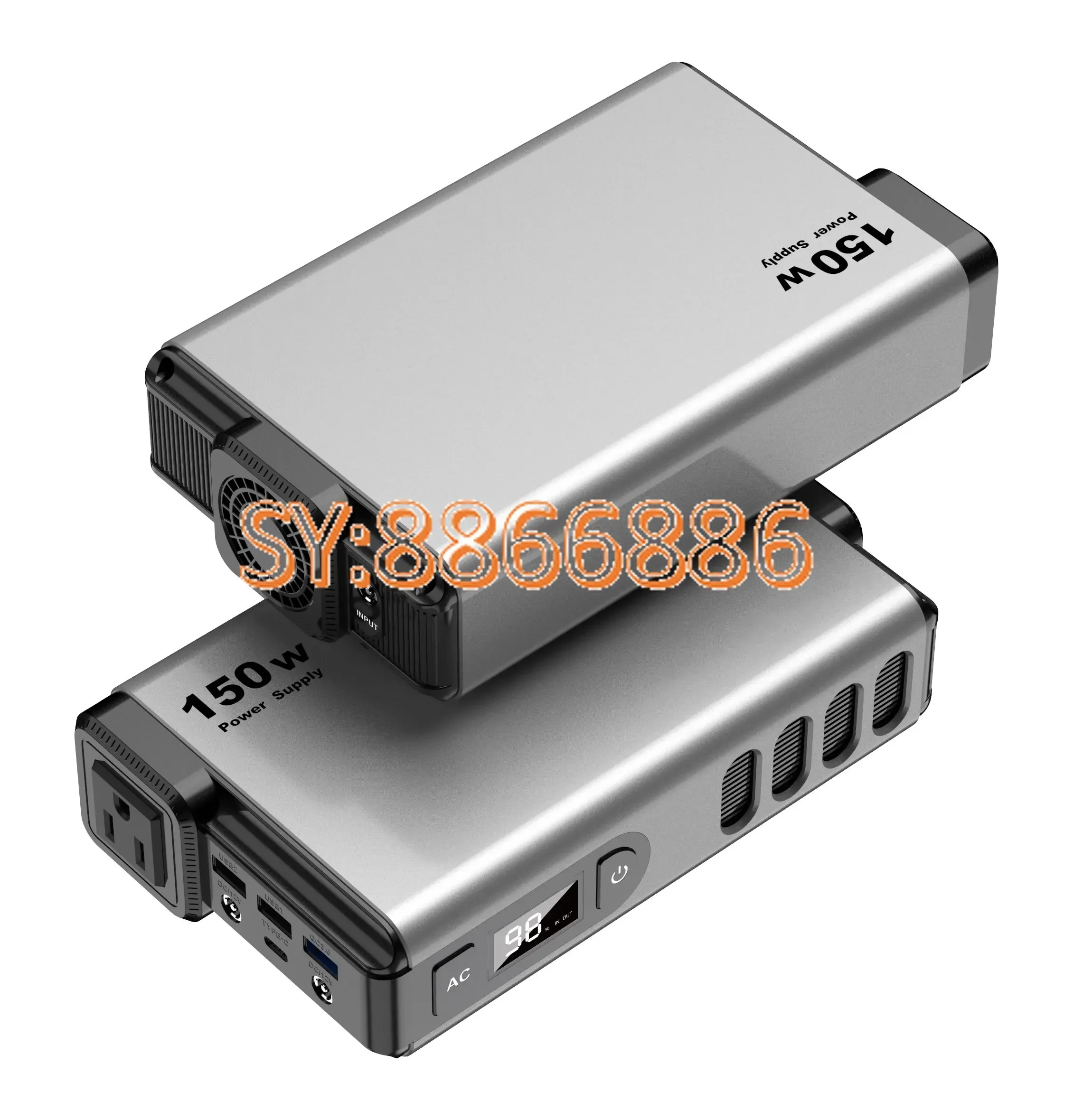 Portable Power Station 150W, 32000mAh Outdoor Generator with AC Outlets USB Ports Charger, Portable Power Bank for Laptop Phone
Portable Power Station 150W, 32000mAh Outdoor Generator with AC Outlets USB Ports Charger, Portable Power Bank for Laptop Phone