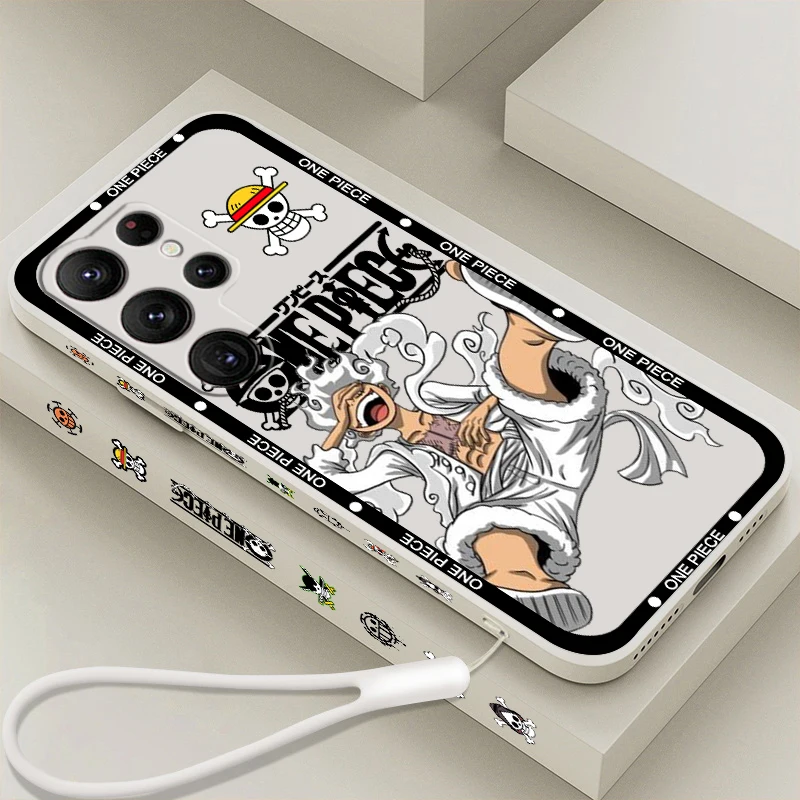 One P-Piece Luffy Cartoon Liquid Left Rope For Samsung Galaxy S23 S22 S21 S20 FE S10 Ultra Plus Lite 5G Cover Back Phone Case
One P-Piece Luffy Cartoon Liquid Left Rope For Samsung Galaxy S23 S22 S21 S20 FE S10 Ultra Plus Lite 5G Cover Back Phone Case