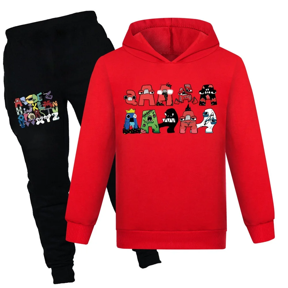 New Puzzle Game Alphabet Lore Kids Boys Sweatshirt+Pants Set Toddler Girls Clothes Hoodie Suit Teenager Sportswear Outfit
New Puzzle Game Alphabet Lore Kids Boys Sweatshirt+Pants Set Toddler Girls Clothes Hoodie Suit Teenager Sportswear Outfit