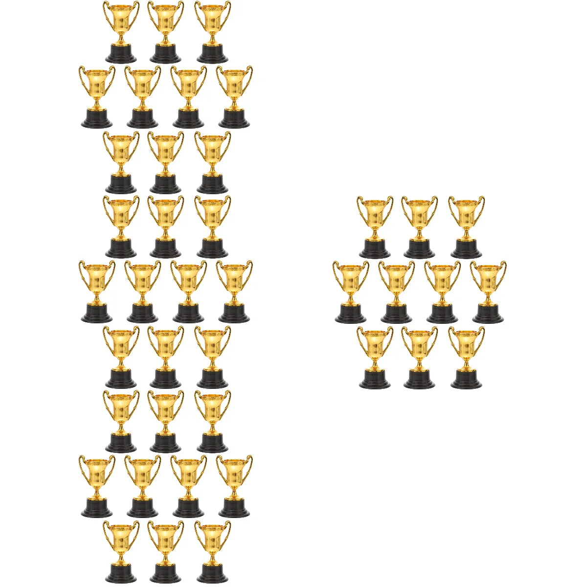 40 PCS Mini Plastic Gold Cups Trophies for Party Children Early Learning Toys Prizes
40 PCS Mini Plastic Gold Cups Trophies for Party Children Early Learning Toys Prizes