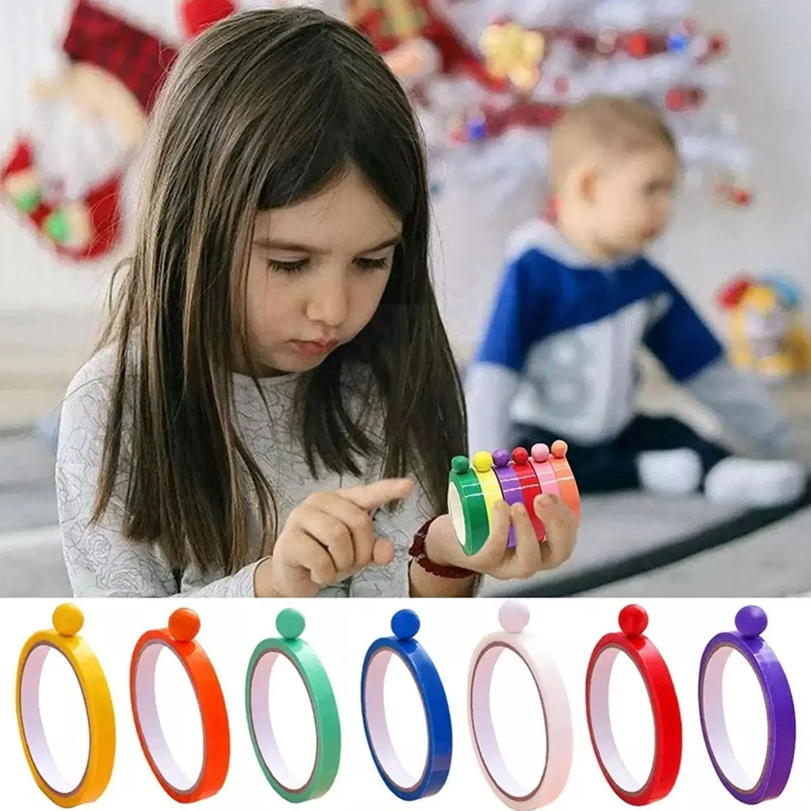 20m Creative Colorful Sticky Ball Tape Decompression Toys Adult Toys Children Ball Sticky DIY Gifts Sensory Toys Relief Anx L9H5
20m Creative Colorful Sticky Ball Tape Decompression Toys Adult Toys Children Ball Sticky DIY Gifts Sensory Toys Relief Anx L9H5