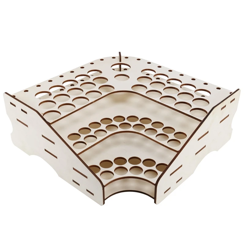 81 Hole Wooden Pigment Bottle Storage Organizer Color Paint Ink Brush Stand Rack Modular Holder School
81 Hole Wooden Pigment Bottle Storage Organizer Color Paint Ink Brush Stand Rack Modular Holder School