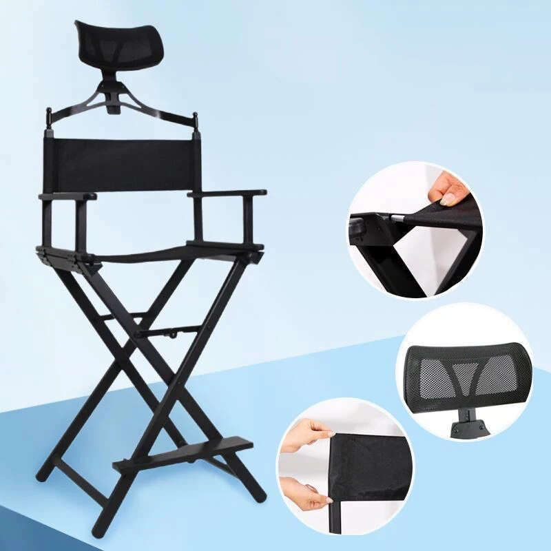 

Folding Make up Chair Live Stream Bar High Chairs Commercial Director Chair Outdoor Camping Chair Beach Home Office Leisure Seat