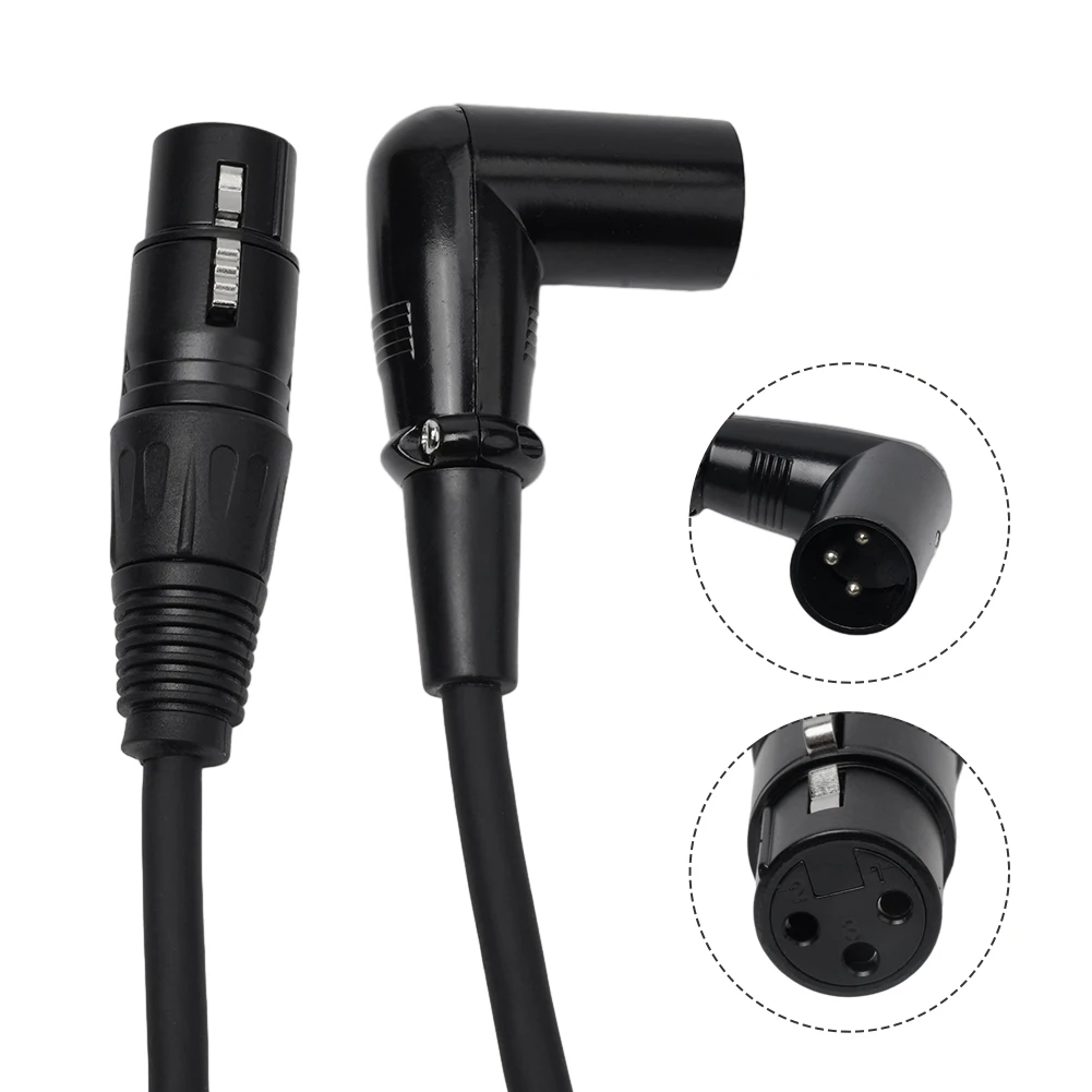 Audio Cable Microphone Cable 3 Pin XLR Male To Female Plug Microphone Audio Cable Right Angle To Female Straight High Quality
Audio Cable Microphone Cable 3 Pin XLR Male To Female Plug Microphone Audio Cable Right Angle To Female Straight High Quality