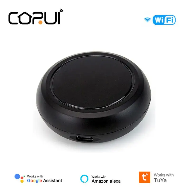 CORUI WIFI Tuya Smart IR Remote Control Universal Infrared Controller For TV DVD AUD AC Smart Home Support Alexa Google Home
CORUI WIFI Tuya Smart IR Remote Control Universal Infrared Controller For TV DVD AUD AC Smart Home Support Alexa Google Home