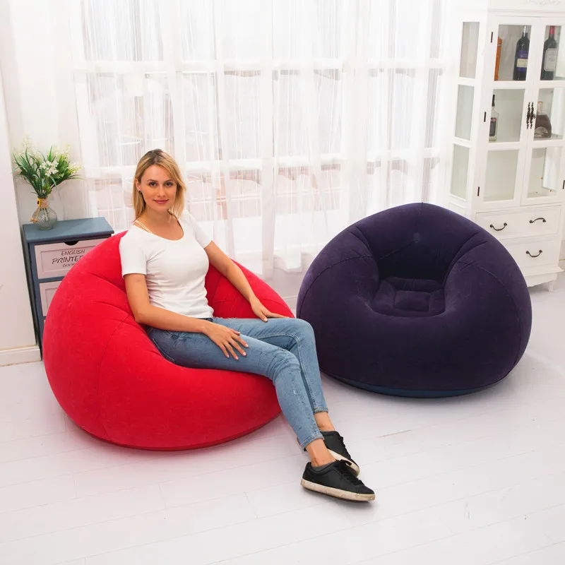 

Inflatable Lounge Sofa Couch Recliner Trendy Minimalism Sofa Advanced Sense Designer Fauteuils De Salon Postmodern Furniture