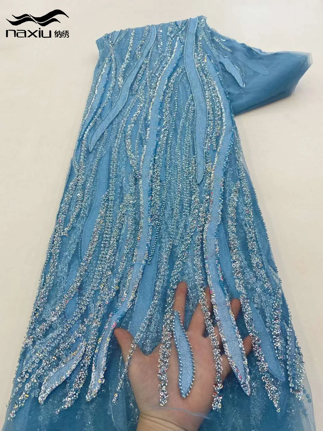 Madison African Sequins Beaded Lace Fabric Nigerian Wedding Bridal Sewing French Embroidery 2024 High Quality Luxury Groom Lace
Madison African Sequins Beaded Lace Fabric Nigerian Wedding Bridal Sewing French Embroidery 2024 High Quality Luxury Groom Lace
