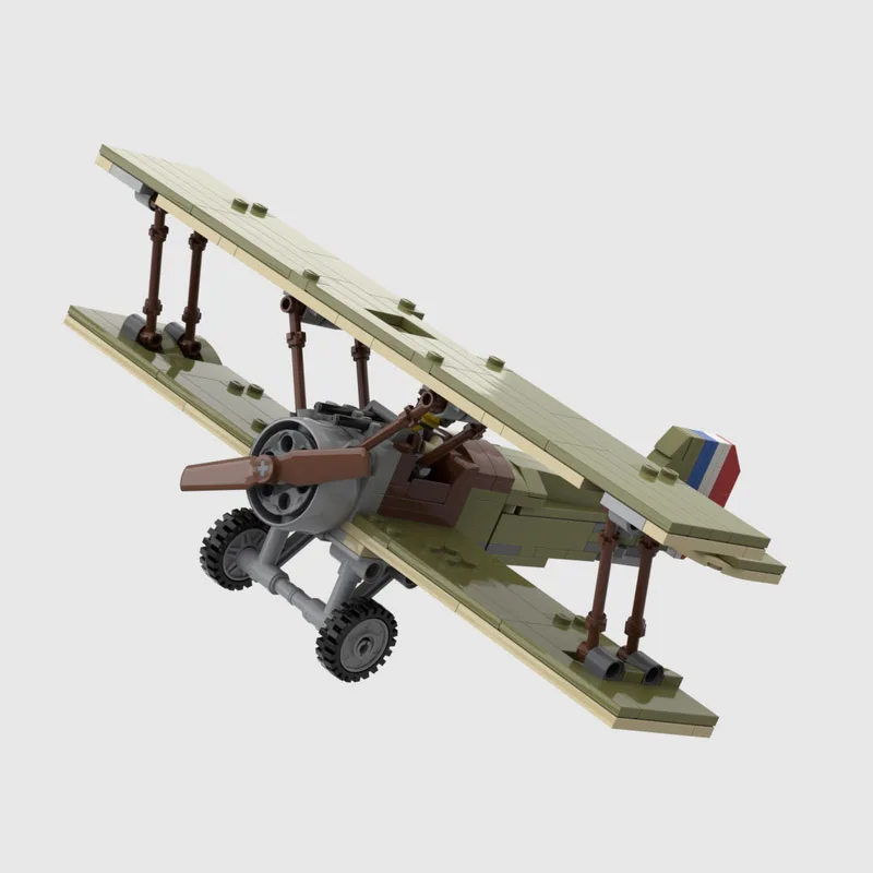 258 шт. WW2 военная модель маленького самолета MOC Sopwith Camel DIY креативные идеи высокотехнологичная детская игрушка подарок истребитель самолёт блоки
258 шт. WW2 военная модель маленького самолета MOC Sopwith Camel DIY креативные идеи высокотехнологичная детская игрушка подарок истребитель самолёт блоки