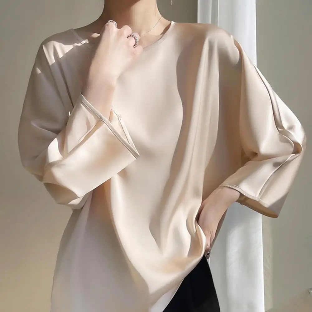 Breathable Women Long-sleeve Shirt Women Flared Sleeve Blouse Stylish Spring Summer Women's Flared Sleeve Blouse for Streetwear
Breathable Women Long-sleeve Shirt Women Flared Sleeve Blouse Stylish Spring Summer Women's Flared Sleeve Blouse for Streetwear