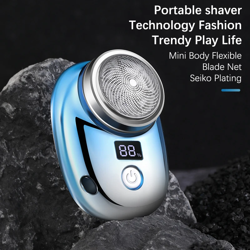 1PC Six Blades Portable Mini Electric Shaver Men Razor Digital Display Travel Beard Trimmer Wet And Dry Use USB Charge Shaver
1PC Six Blades Portable Mini Electric Shaver Men Razor Digital Display Travel Beard Trimmer Wet And Dry Use USB Charge Shaver