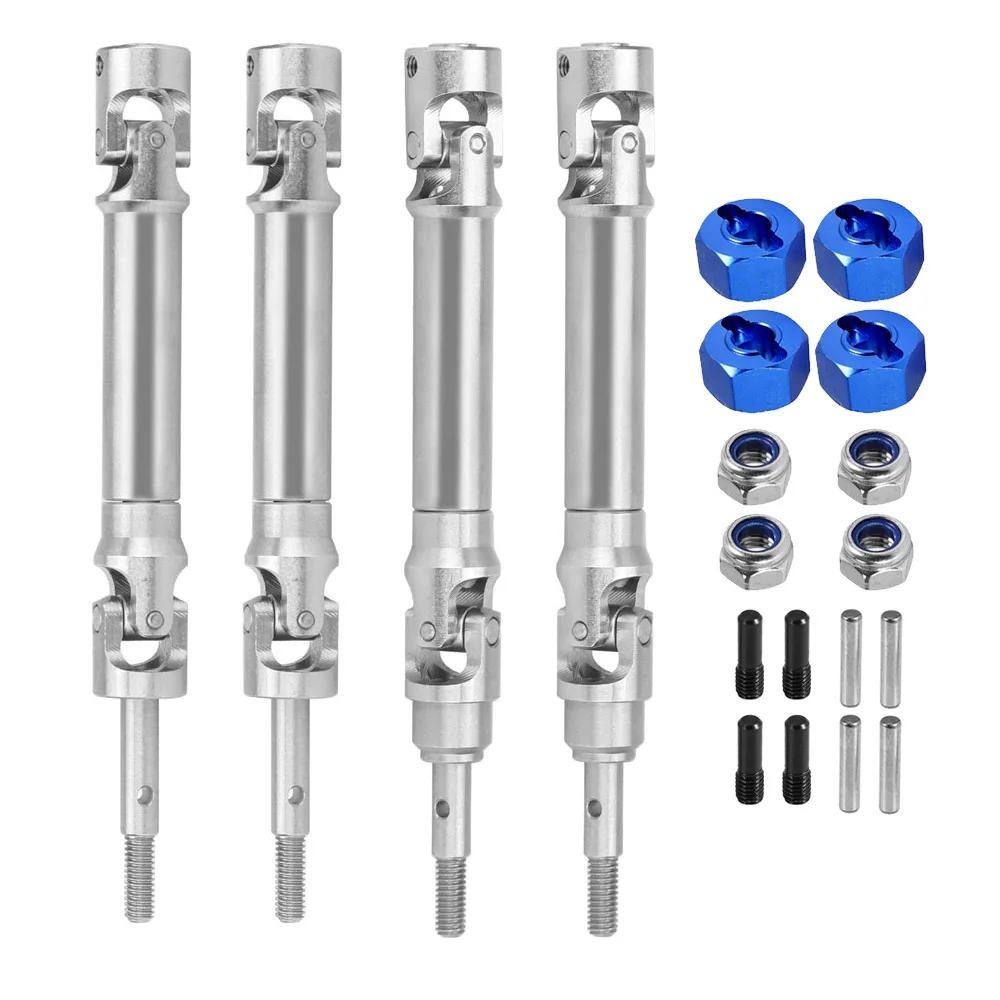 Stainless Steel Front Rear Drive Shaft CVD Driveshaft for 1/10 Traxxas Slash 4x4 2WD Rustler Stampede Hoss RC Car Upgrade Parts
Stainless Steel Front Rear Drive Shaft CVD Driveshaft for 1/10 Traxxas Slash 4x4 2WD Rustler Stampede Hoss RC Car Upgrade Parts