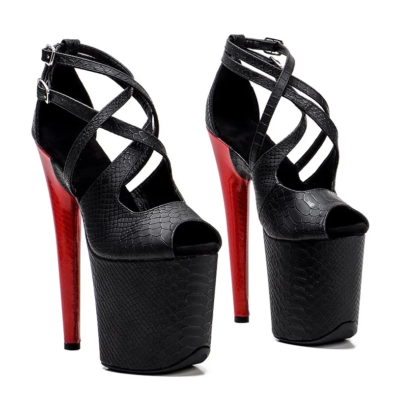LAIJIANJINXIA New 20CM/8inches PU Upper Fashion Sexy Exotic High Heel Platform Party Women Sandals Pole Dance Shoes 103
LAIJIANJINXIA New 20CM/8inches PU Upper Fashion Sexy Exotic High Heel Platform Party Women Sandals Pole Dance Shoes 103