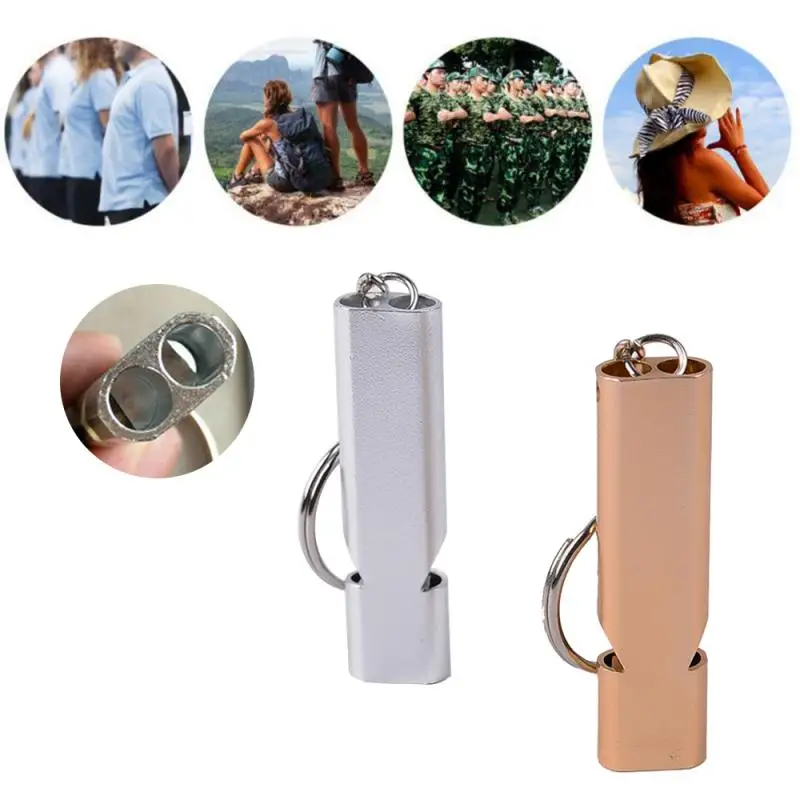 

Stainless Steel Whistle First Aid Whistle Soccer Football Basketball Hockey Baseball Sports Referee Whistle Survival Outdoor