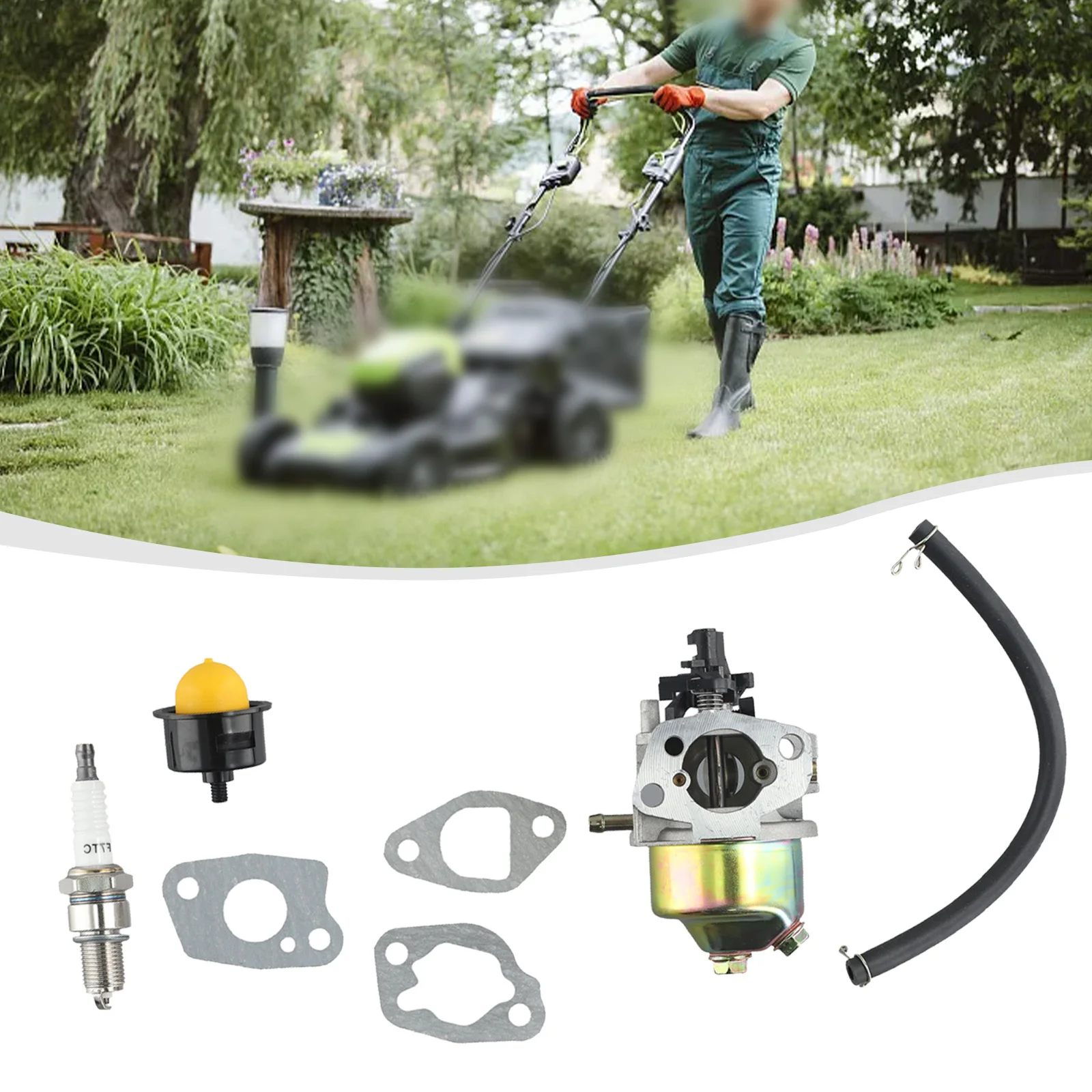 Carburetor Kit For Einhell Rotenbach T375 Lawn Mower Home Garden Yard Outdoor Power Tool Accessories
Carburetor Kit For Einhell Rotenbach T375 Lawn Mower Home Garden Yard Outdoor Power Tool Accessories