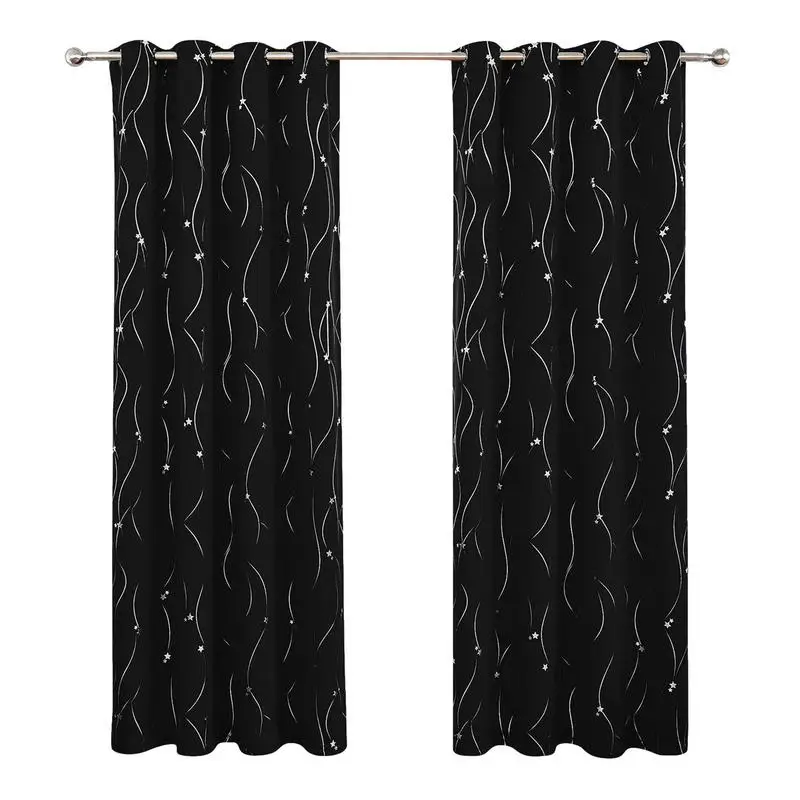 

Blackout Shades Blackout Window Cover For Apartments Noise Reducing Room Darkening Curtains For Bedroom Nursery