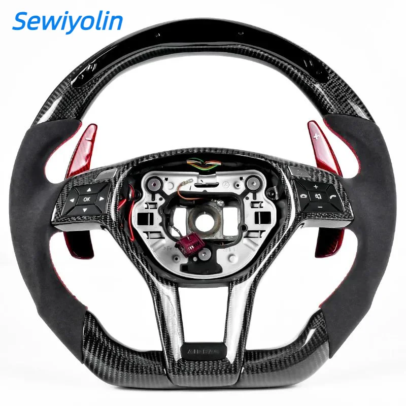 100% Real Carbon Fiber Steering Wheel For Mercedes Benz W176 W204 W205 W213 CLA GLC GLE450 C63 C450 E63 A45 A250
100% Real Carbon Fiber Steering Wheel For Mercedes Benz W176 W204 W205 W213 CLA GLC GLE450 C63 C450 E63 A45 A250