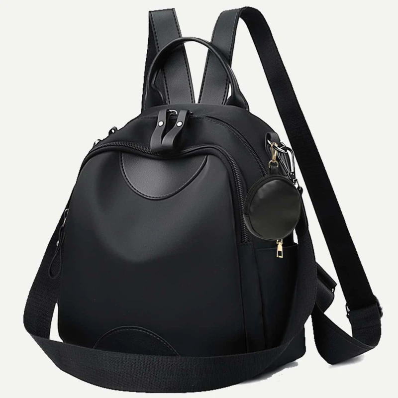 

Рюкзак женский из ткани «Оксфорд», Модный классический Многофункциональный вместительный Повседневный дорожный ранец, сумка для покупок