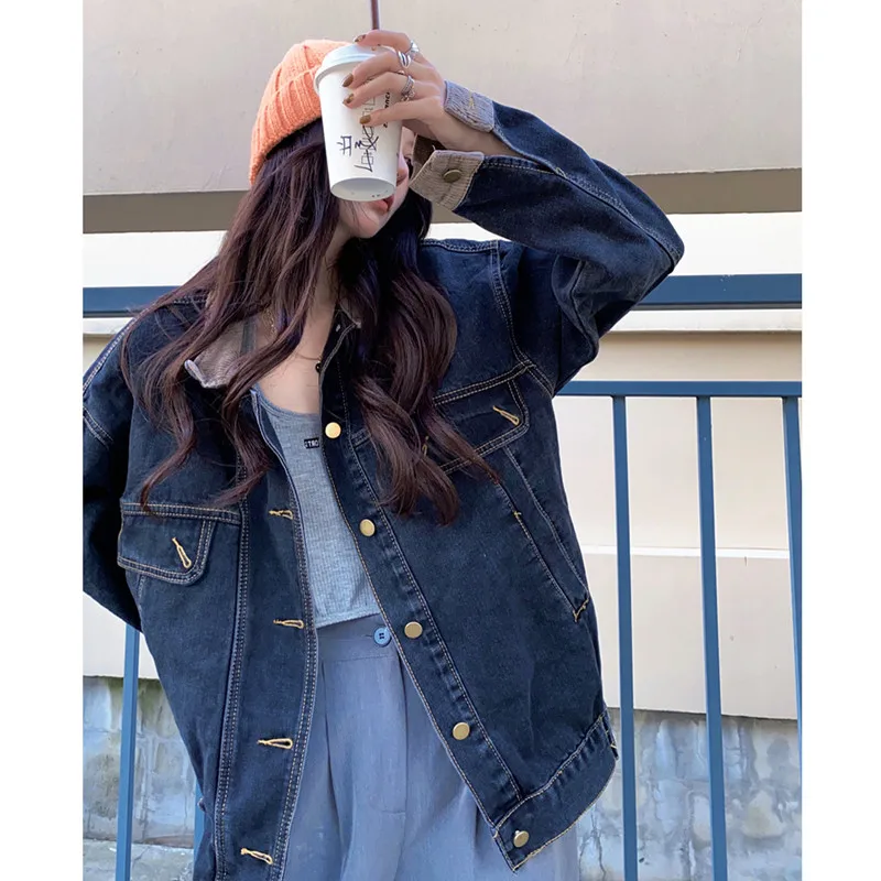 2023 Jacket Denim Coat Women's New Style Students Can Wear The Ins Fashion Korean Loose Top Free Shipping
2023 Jacket Denim Coat Women's New Style Students Can Wear The Ins Fashion Korean Loose Top Free Shipping