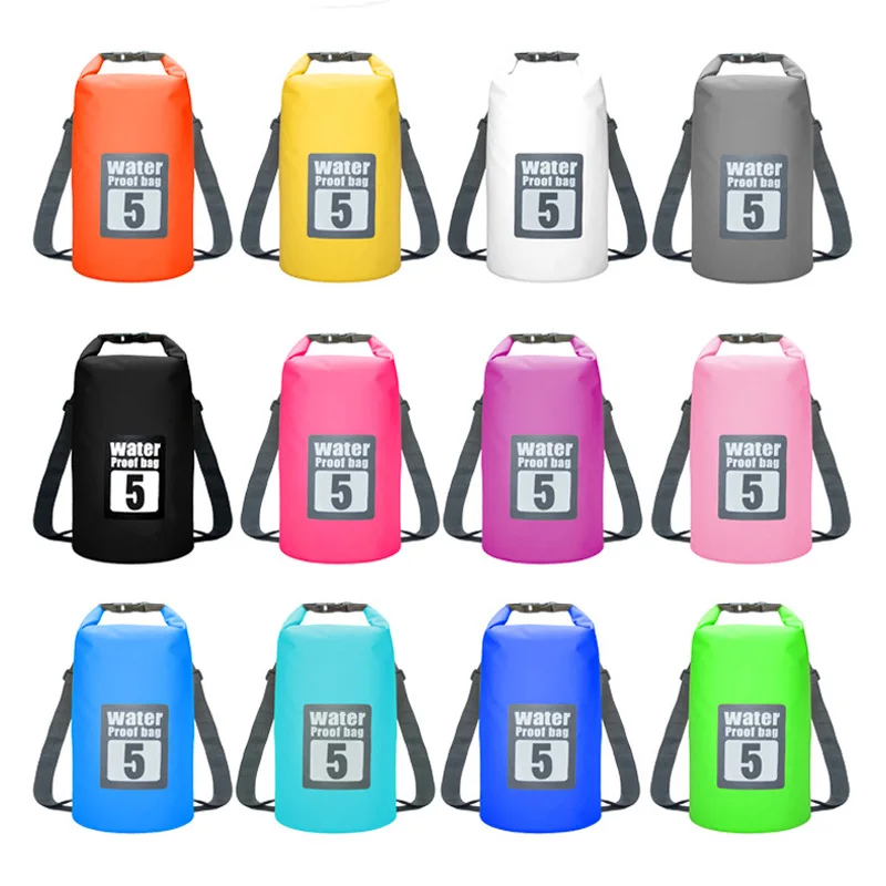 

Dry Bag Waterproof Floating Backpack 5L/10L/15L/20L/30L Roll Top Dry Storage Bag for Kayaking Boating Surfing Rafting Fishing