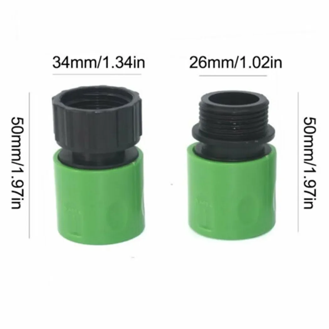 Efficient 34 Female and Male Hose Pipe Fitting Set for Water Filter Systems and More (Green/Black ABS Plastic)
Efficient 34 Female and Male Hose Pipe Fitting Set for Water Filter Systems and More (Green/Black ABS Plastic)