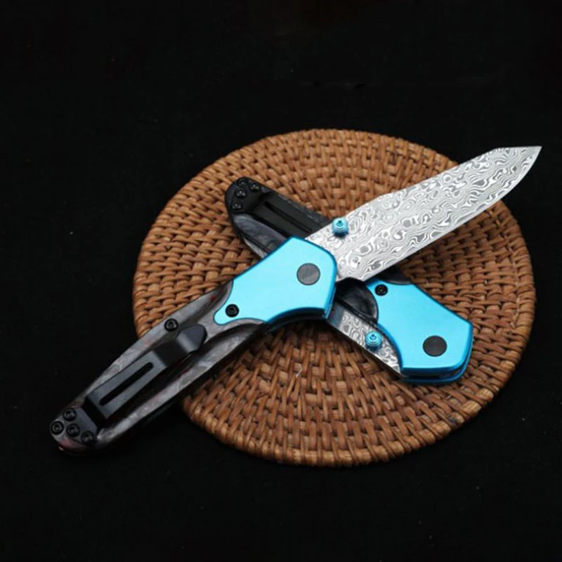 

Bench945made BM 945-221 MINI OSBORNE Handle Outdoor Camping Carry Survival Knife Self-defense EDC Pocket Knife