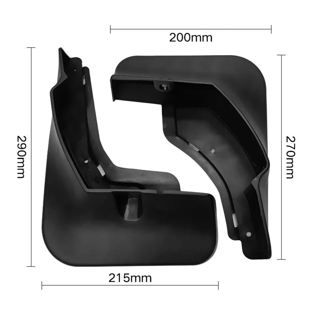 Durable High Quality Brand New Mudguard Accessories 4Pcs Anti-splash Guard Black For BYD SONG PLUS DMI EV 20-22
Durable High Quality Brand New Mudguard Accessories 4Pcs Anti-splash Guard Black For BYD SONG PLUS DMI EV 20-22