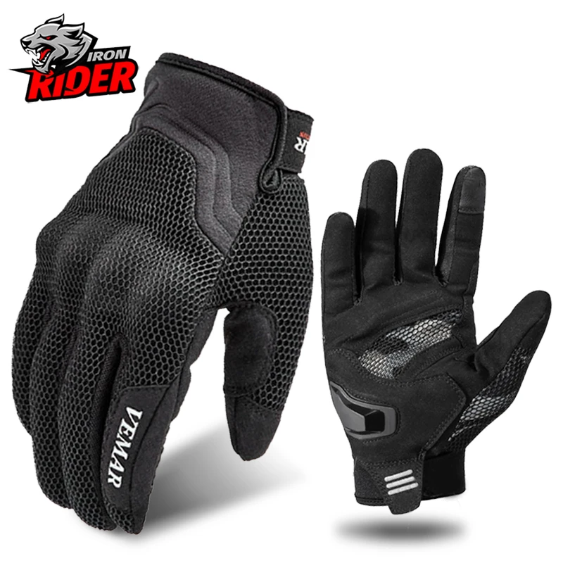 

Motorcycle Full Finger Gloves Enduro Motocross Pit Biker Riding Motorbike Racing Protective Gear MTB BMX Moto Glove Men Women